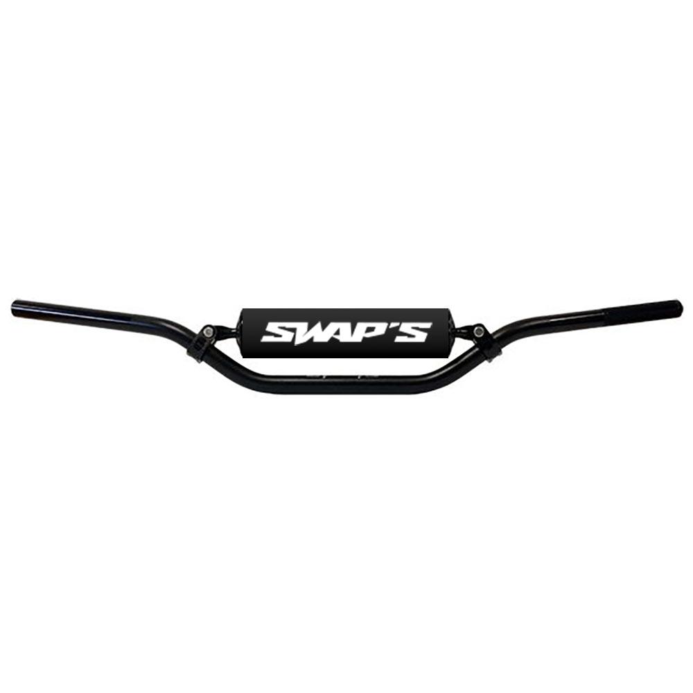 Manubrio ALU Cross Handlebar - Cr Medium Ø22,2 mm con rinforzo - Matt nero