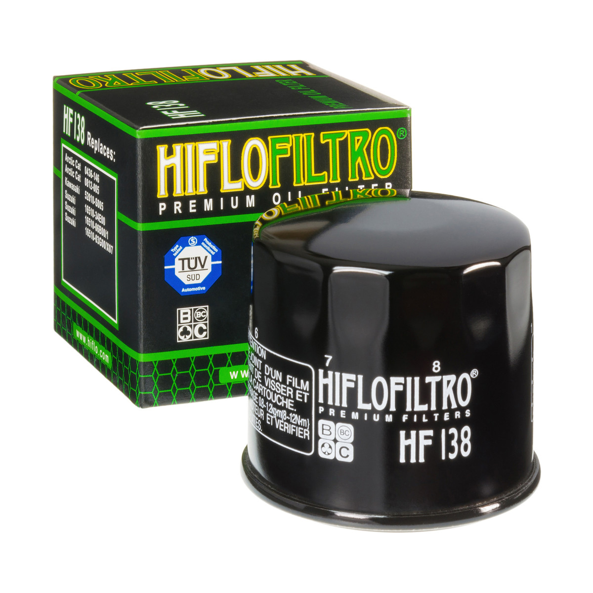 Filtraggio dell'olio HF138
