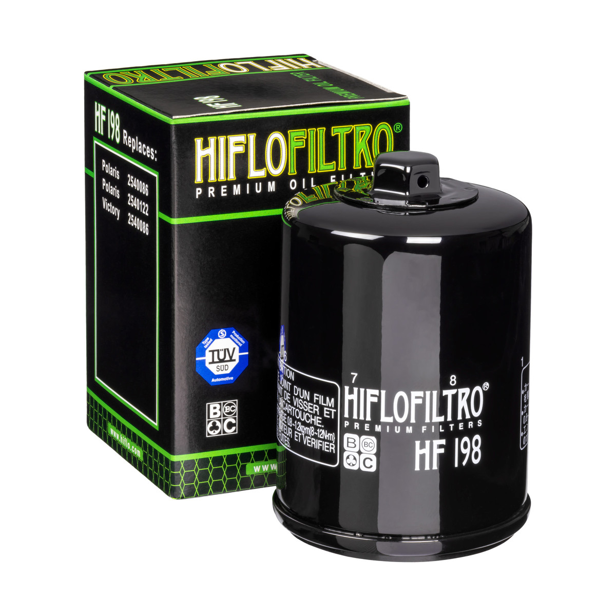 Filtro olio HF198