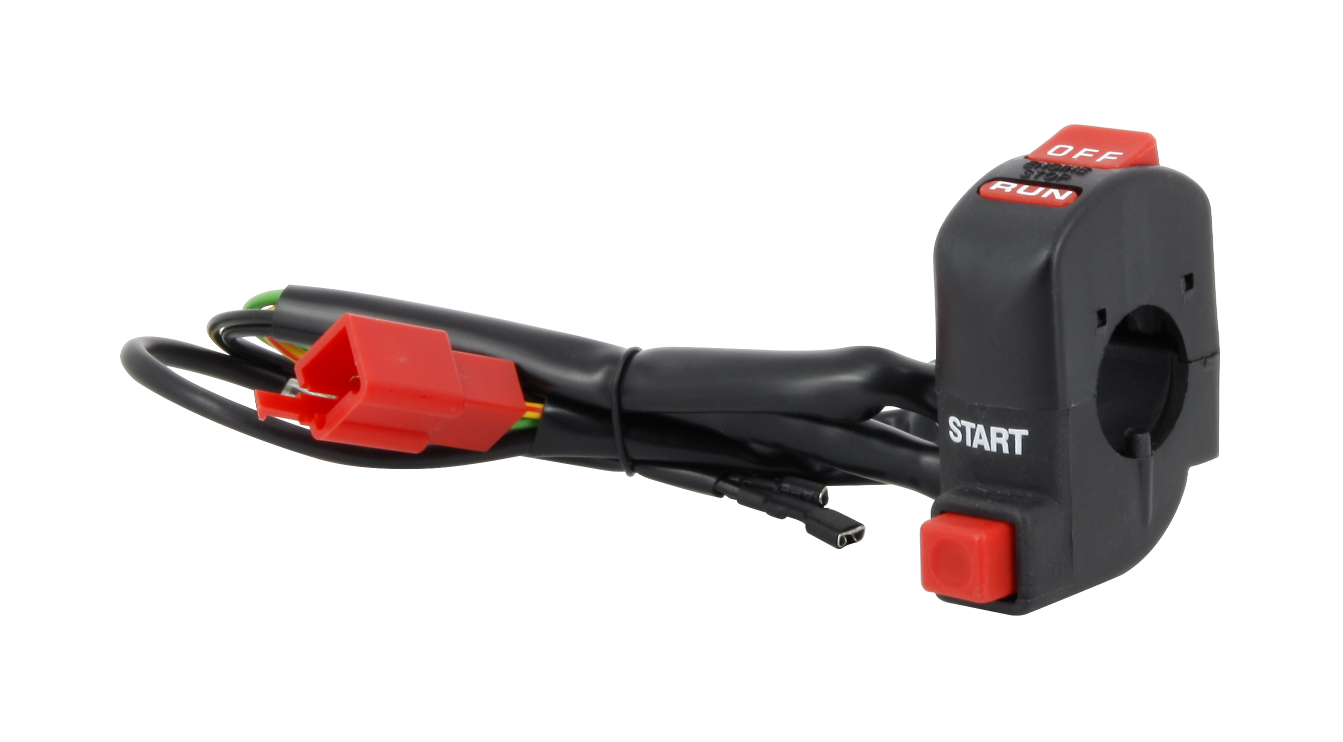 Bottone Comando Universale Start/Stop Pulsante + on/off per Manubri Ø22mm