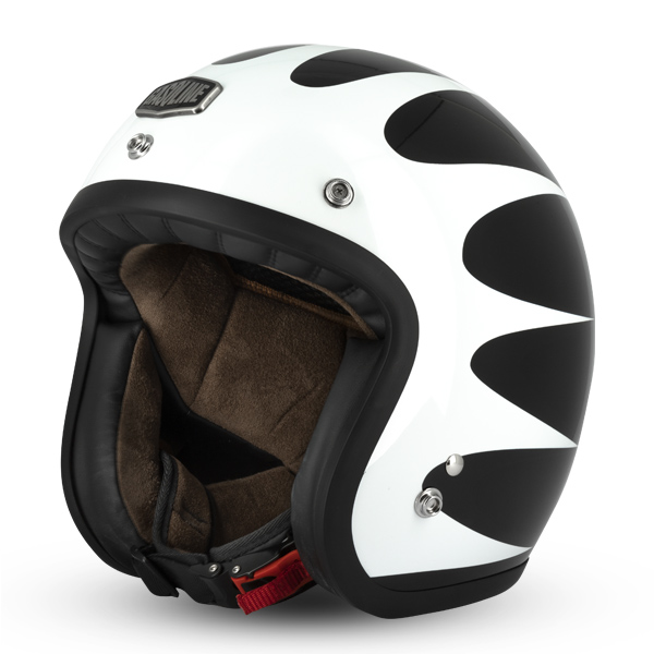 Jet Cafe Racer S250 Black / White - Size XS