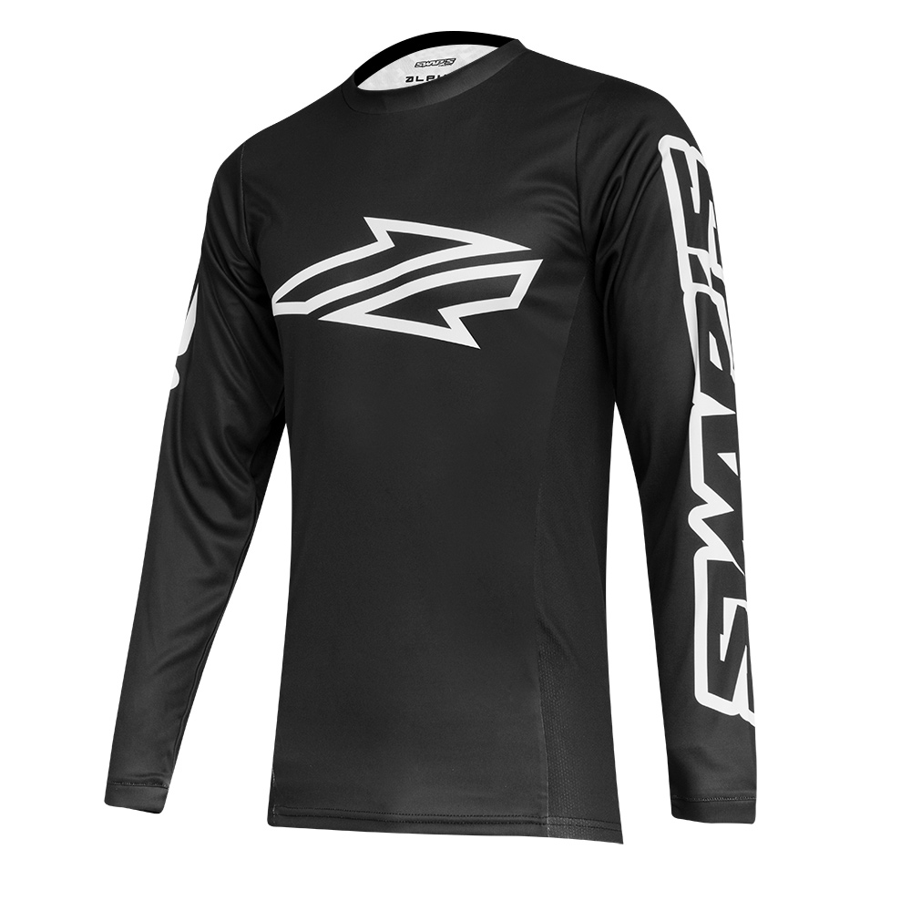 Maglia Cross Alpha Nera