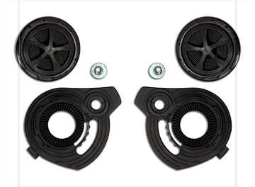 Kit Viteria per Jet S200 Piastra visiera + attacchi
