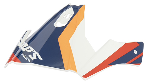 Berretto bianco rosso S769