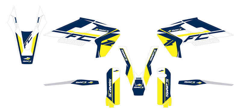 Diamond Light - Husqvarna - Kit blu