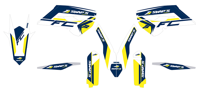 Diamond Light - Husqvarna - Kit blu