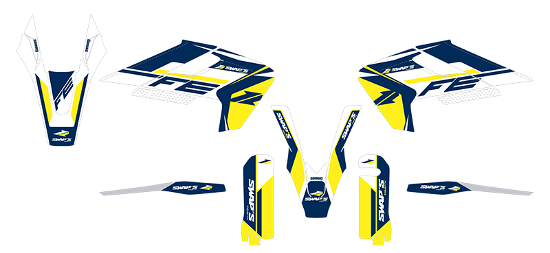 Diamond Light - Husqvarna - Kit blu
