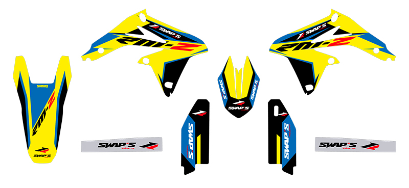 Diamond Light - Suzuki RM -Z 250 - Giallo