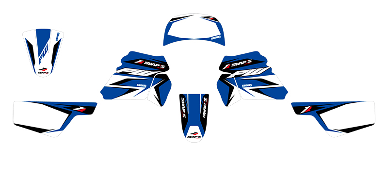 Diamond Light - Yamaha PW50 - Kit blu