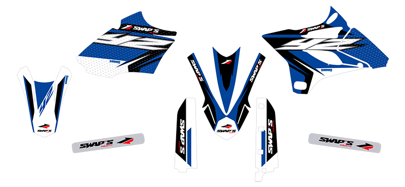 Diamond Light - Yamaha YZ - Kit blu