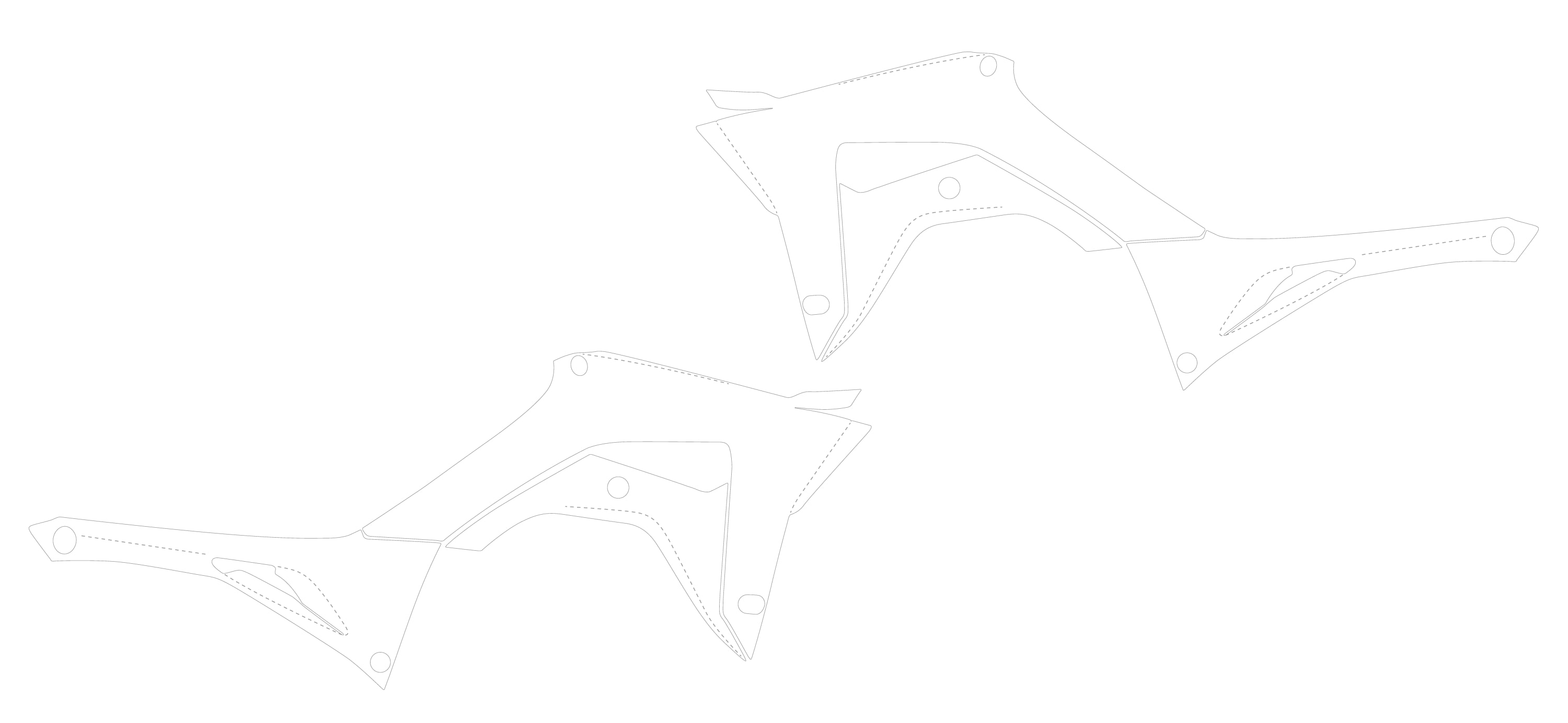 Kit protettivo trasparente per plastiche - Cr -f 250