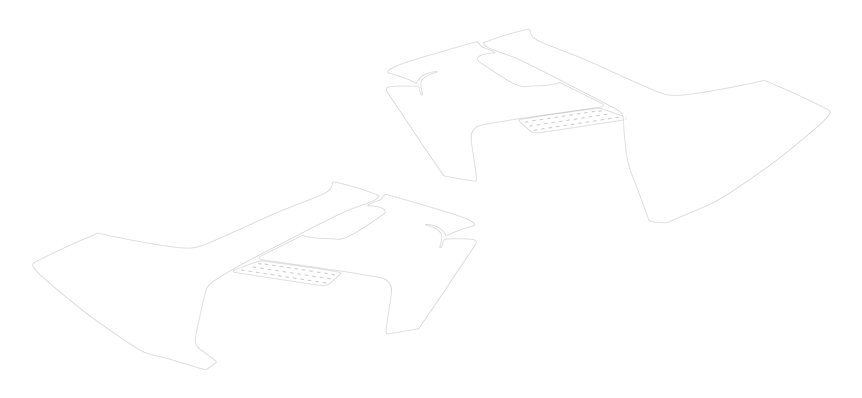 Kit protettivo trasparente per plastiche - Husqvarna TC85