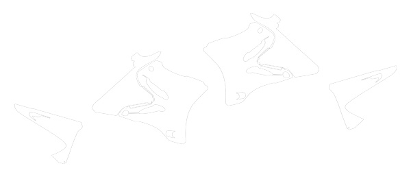 Kit protettivo trasparente per plastiche - YZ 125