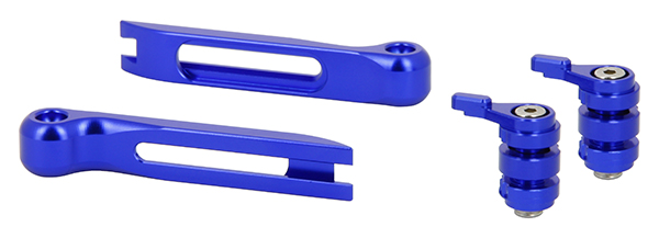 Terminali + Molletta Blu per Leve CNC