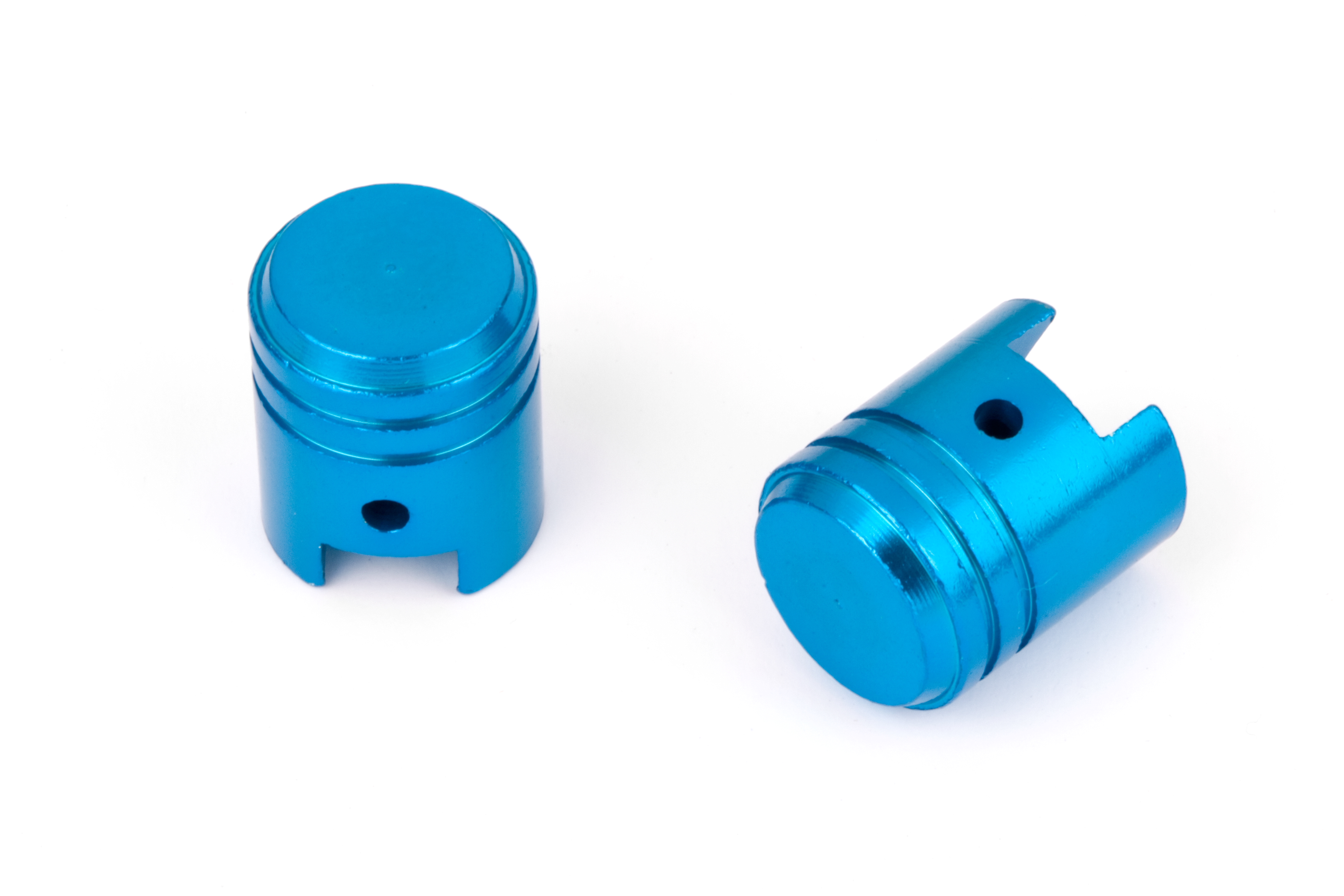 Tappo Valvola Grande Pistone Blu Venduto a coppia