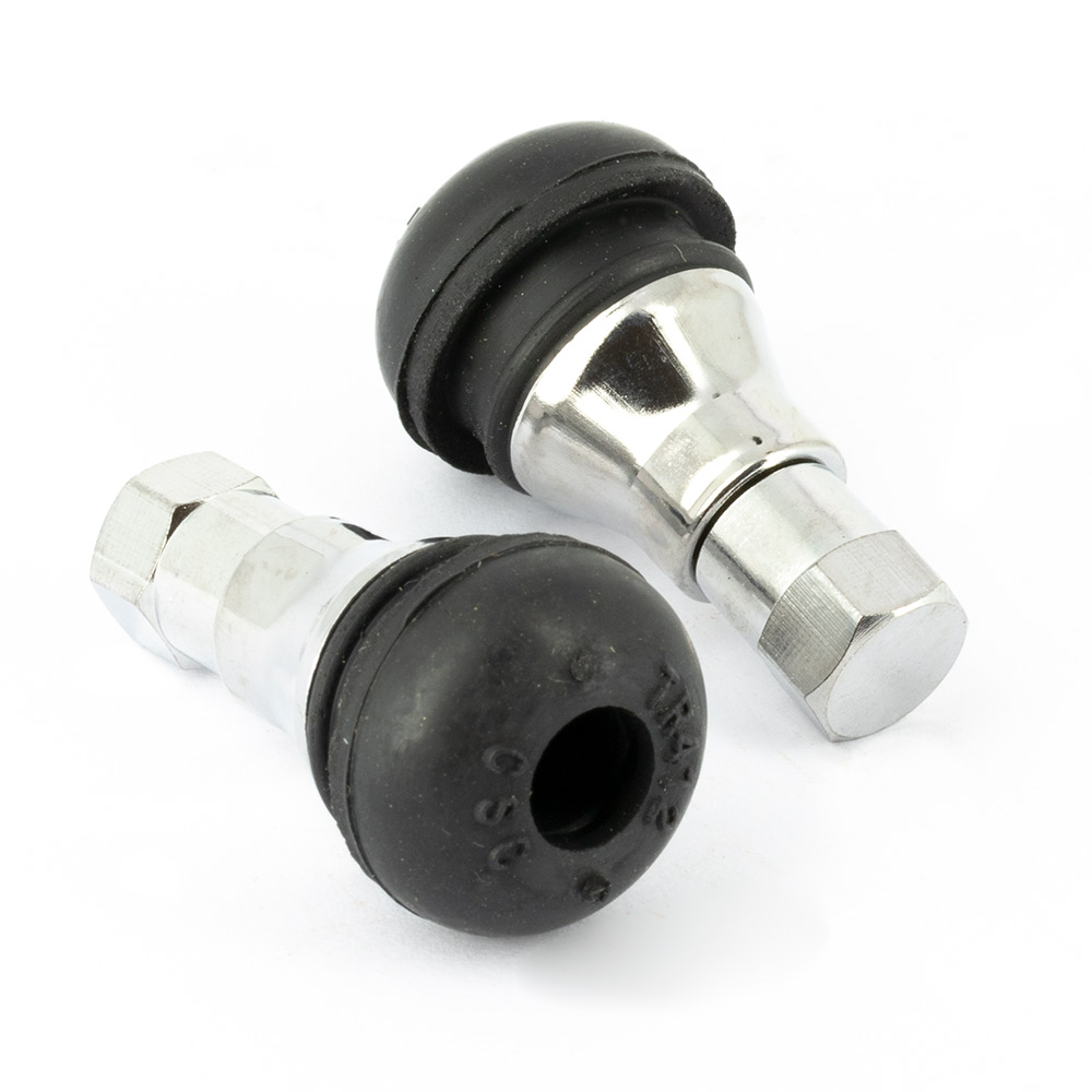 Valvola ruota dritta corta - TR412AC - ALU
