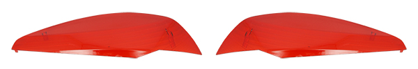 Catarifrangente Rosso per Top Case KS52N2