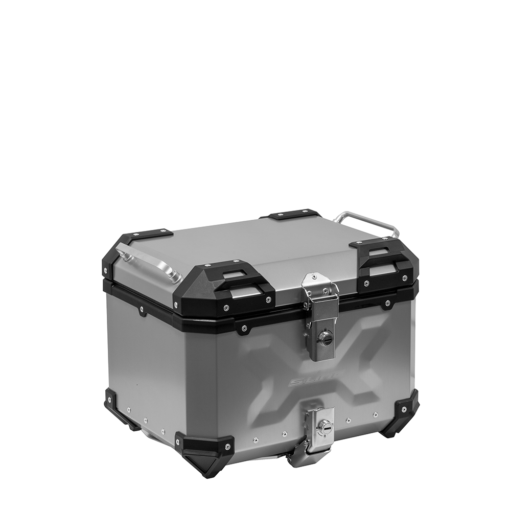 Top case in alluminio - Silver - 37L