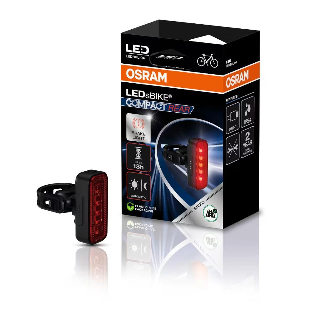 LEDsBIKE COMPACT – Luce posteriore intelligente ricaricabile