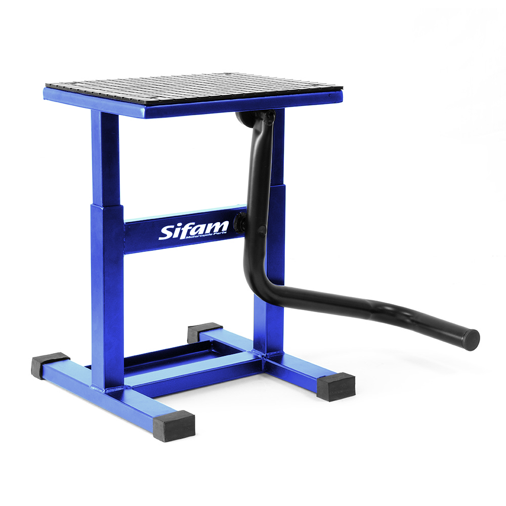 Alzamoto Cross Blu Altezza da 30cm a 39cm Piano 29cm x 23cm