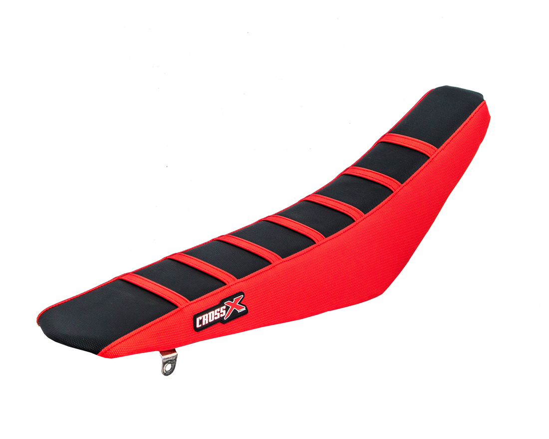 COPRISELLA HONDA CRF 250 - 450 TOP BLACK- SIDE RED-STRIPES RED