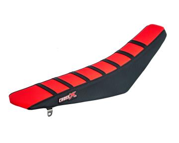 COPRISELLA HONDA CRF 450 - TOP RED- SIDE BLACK-STRIPES BLACK