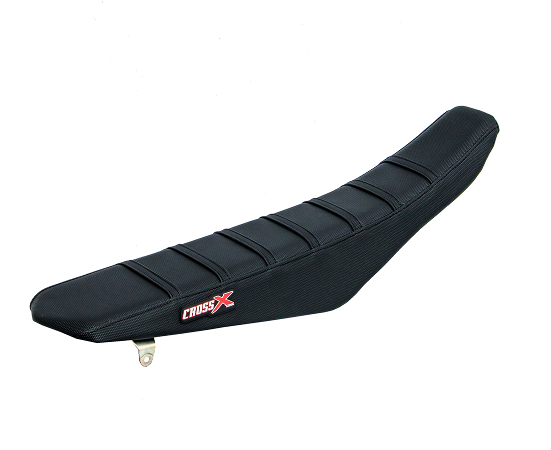 COPRISELLA SUZUKI DRZ 400 - TOP BLACK- SIDE BLACK-STRIPES BLACK