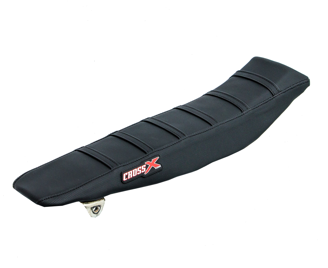 COPRISELLA YAMAHA YZ 125-250 - TOP BLACK- SIDE BLACK-STRIPES BLACK