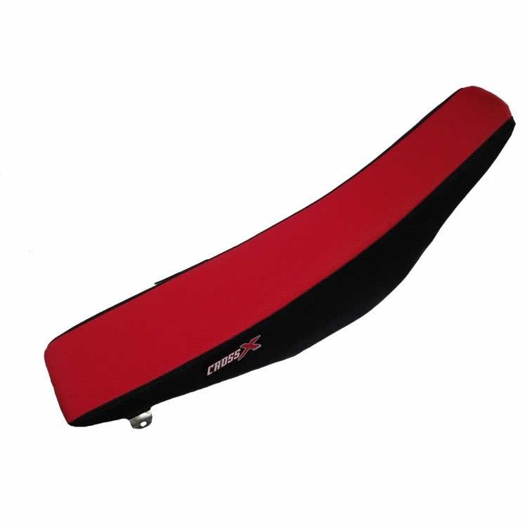 Copertura sella MC 50 21-22 Bicolore Rosso Nero