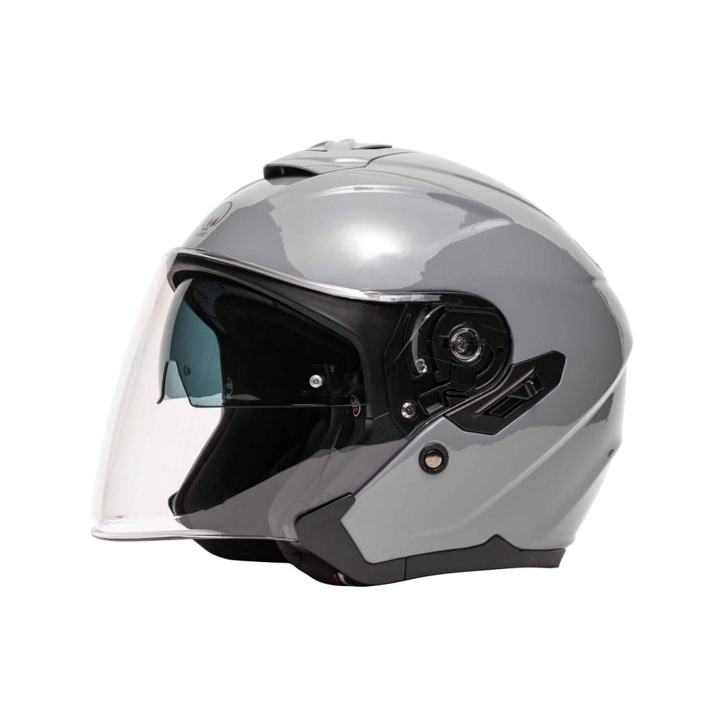 Casco Jet M-JET - Fibre - Grigio nardo