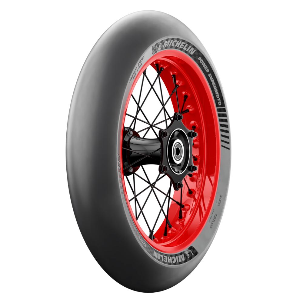 Pneumatico 120/80 - 16 NHS MICHELIN POWER SUPERMOTO MEDIUM