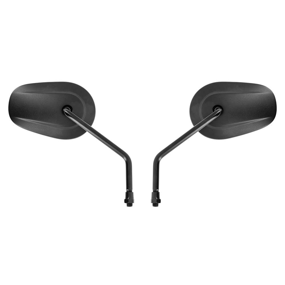 Coppia Retro Universali Retrovisore e Supporto Acciaio M10 Destro - Specchi