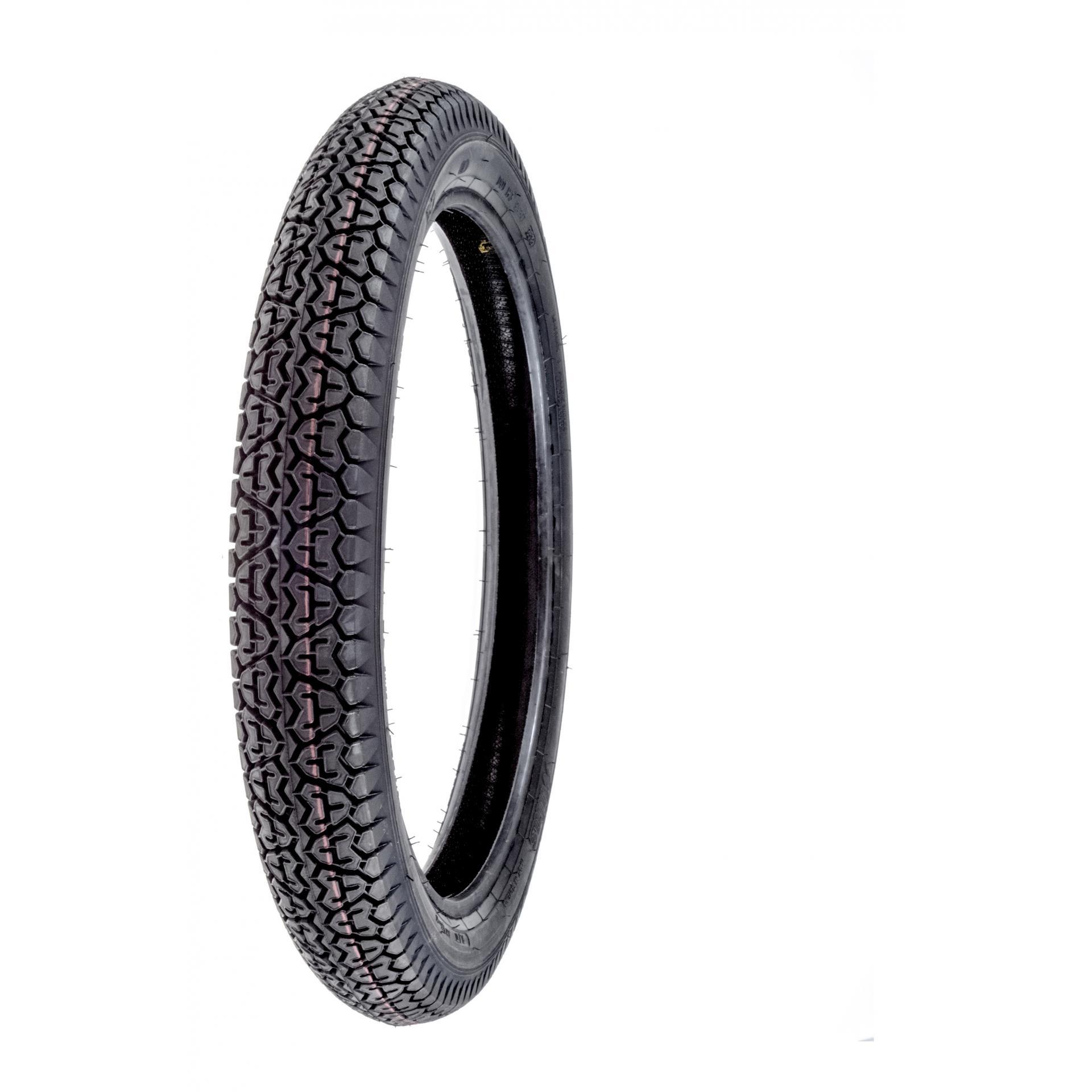 Pneumatico 2.75-17 47J TL/TT B-7 WHITE WALL - Anteriore / Posteriore