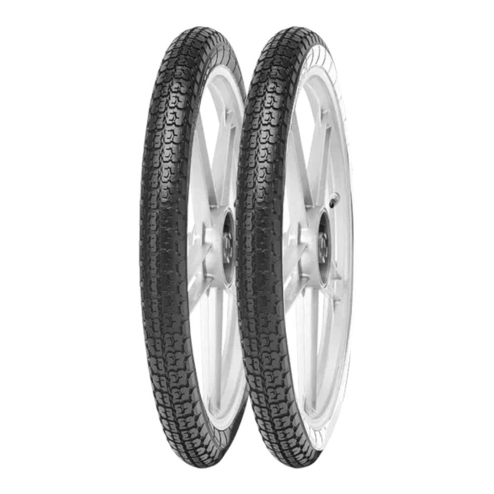 Pneumatico 2.25 - 17 39J TT B4 Fianchi Bianchi - Anteriore / Posteriore