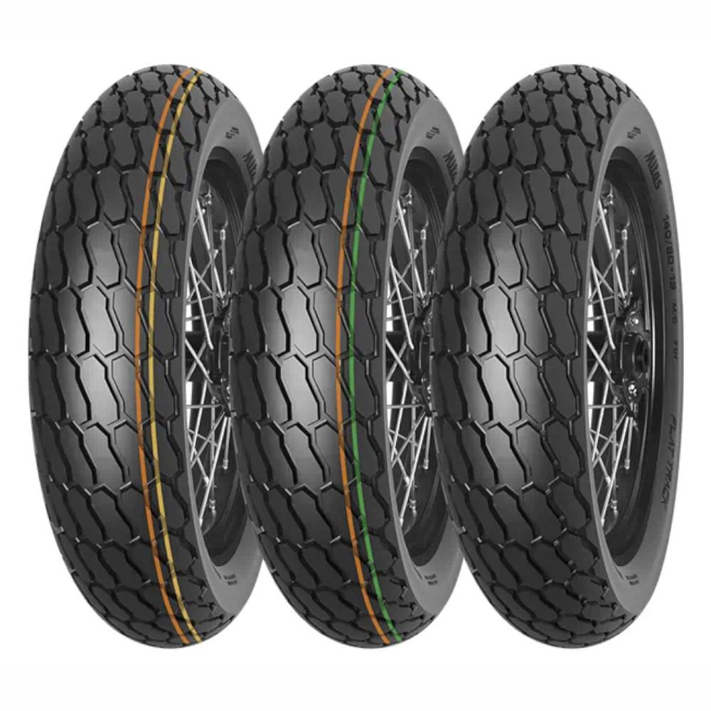 Pneumatico 130/80 - 19 (27x7-19) 71H TL/TT FLAT TRACK Street - Anteriore / Posteriore