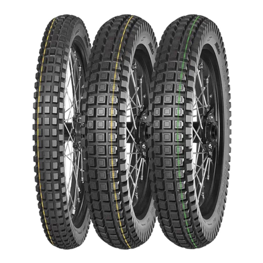 Pneumatico 120/100 - 18 68P TL/TT MITAS ENDURO HYBRID SUPER YELLOW