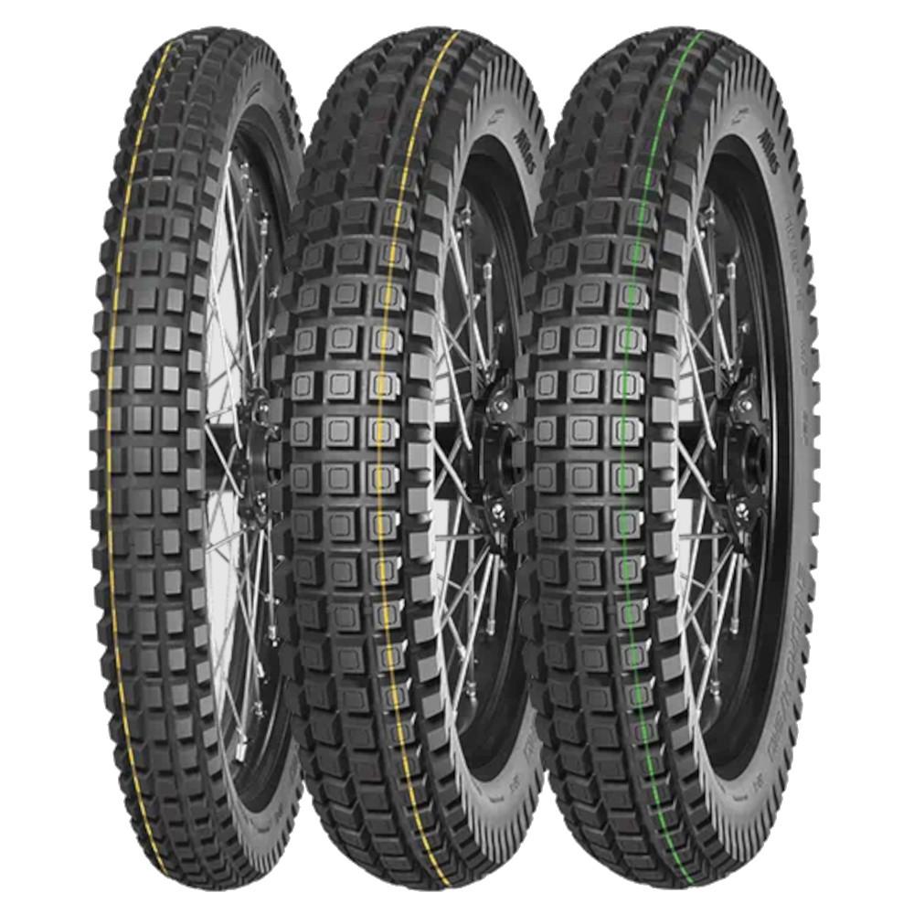 Pneumatico 120/100 - 18 68P TL/TT MITAS ENDURO HYBRID SUPER LIGHT GREEN (4.00-18)