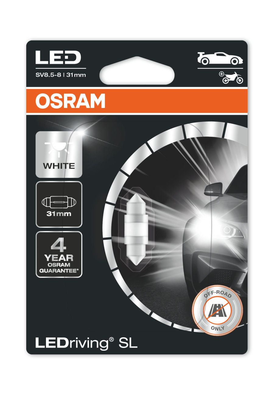 LEDriving SL C5W 12.0V - Blister di 1