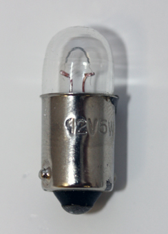 Lampadina Mini Indicator - 12V 5W Ba9s - 1 pacco (10 pz)
