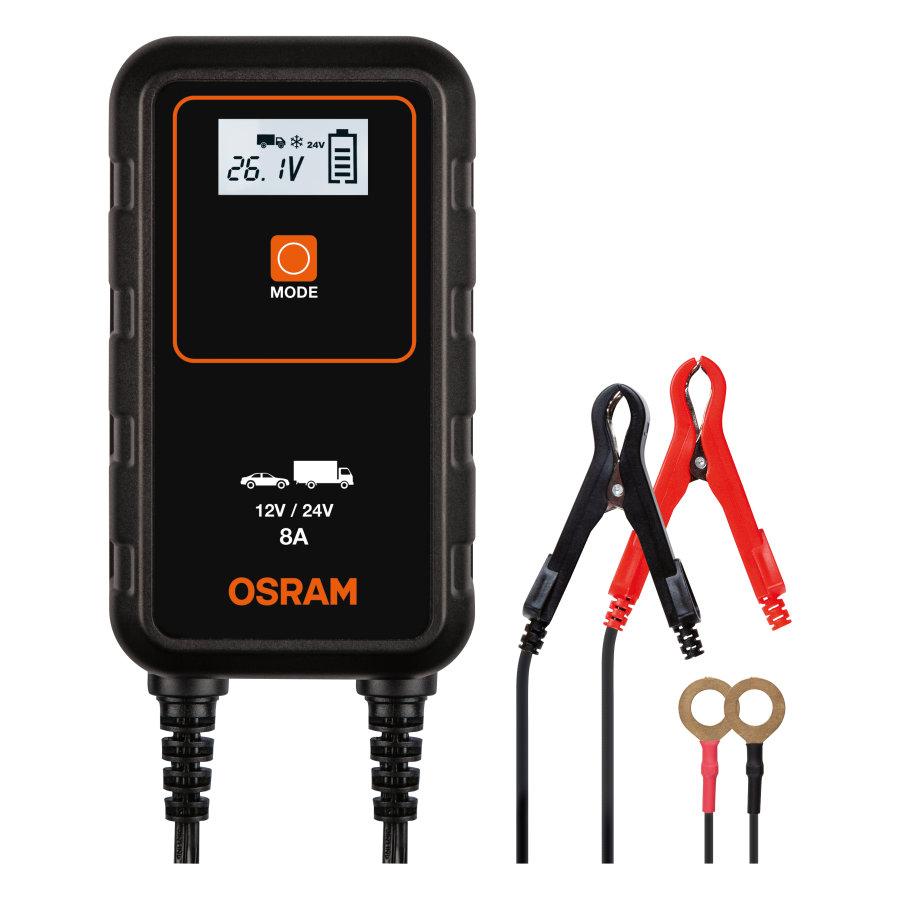 Caricabatteria 12V/24V 8A (Ciclo di carica in 9 fasi)