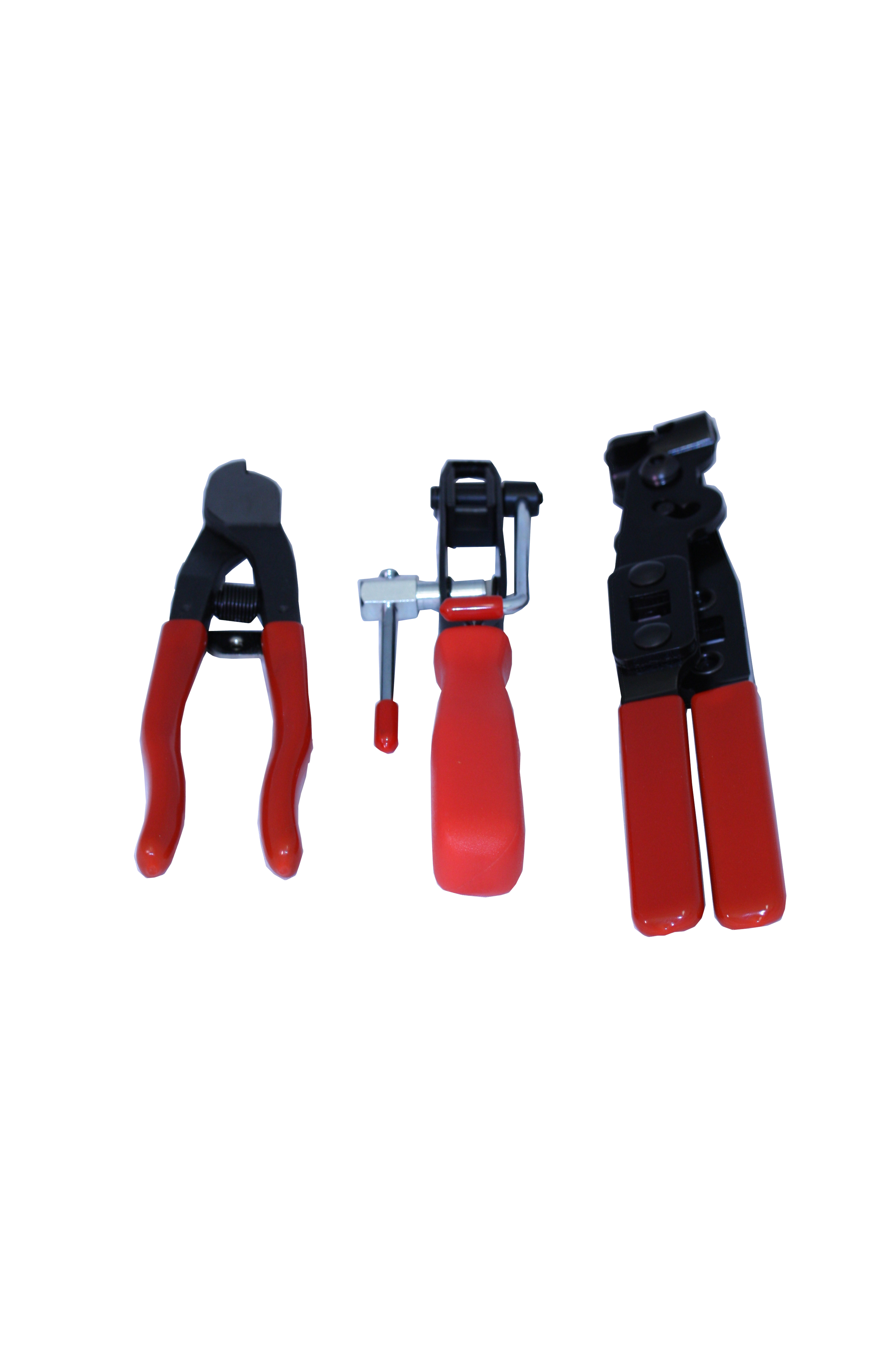 Kit di 3 attrezzi per fascetta di soffietto di giunto (fascetta a orecchio e universale)