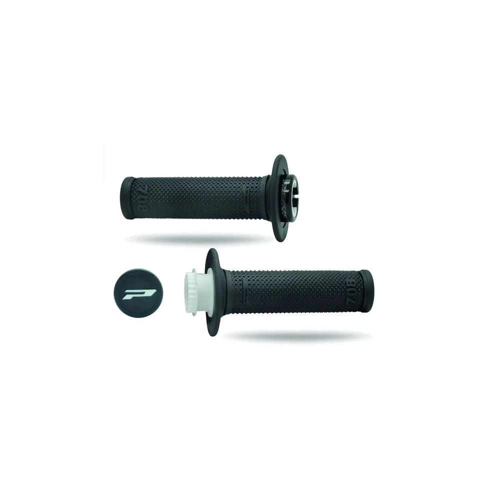 Manopole Pro Grip 708 Lock On Nero Nero