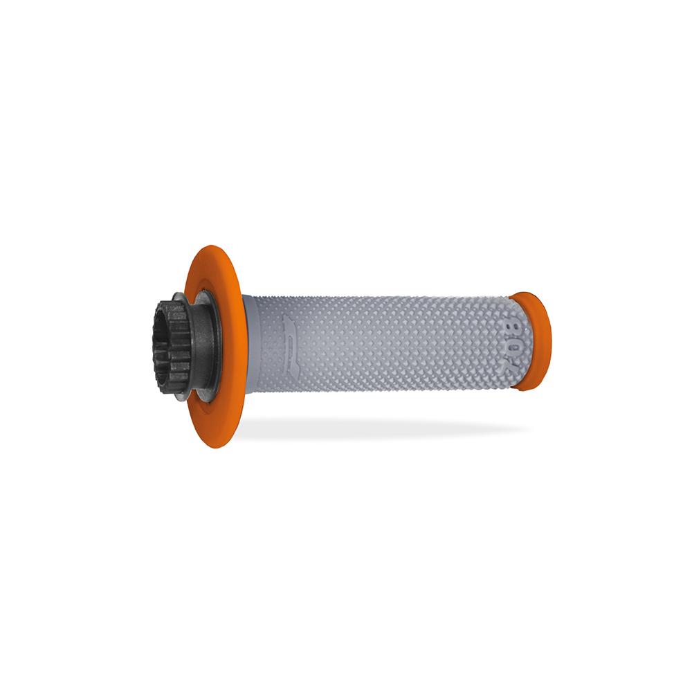 Manopole Pro Grip 708 Lock On Grigio Arancione