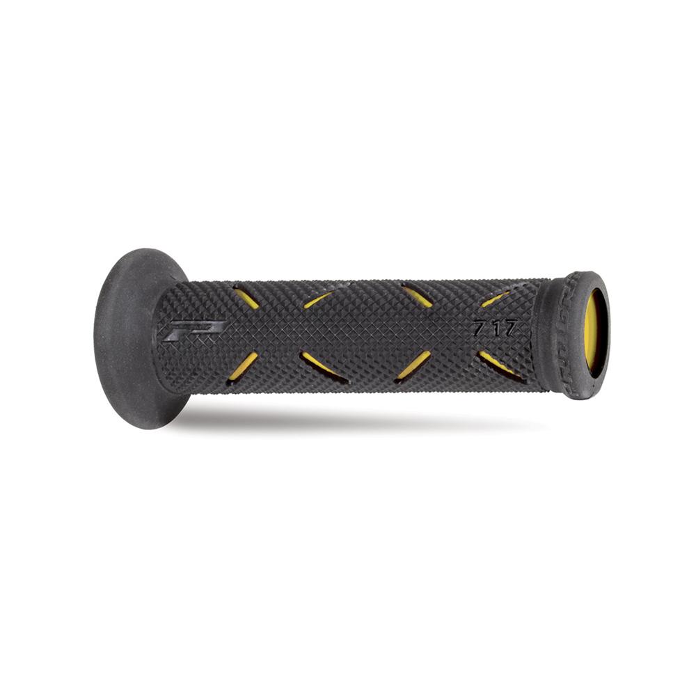 Manopole ProGrip 717 Nero Giallo Aperte