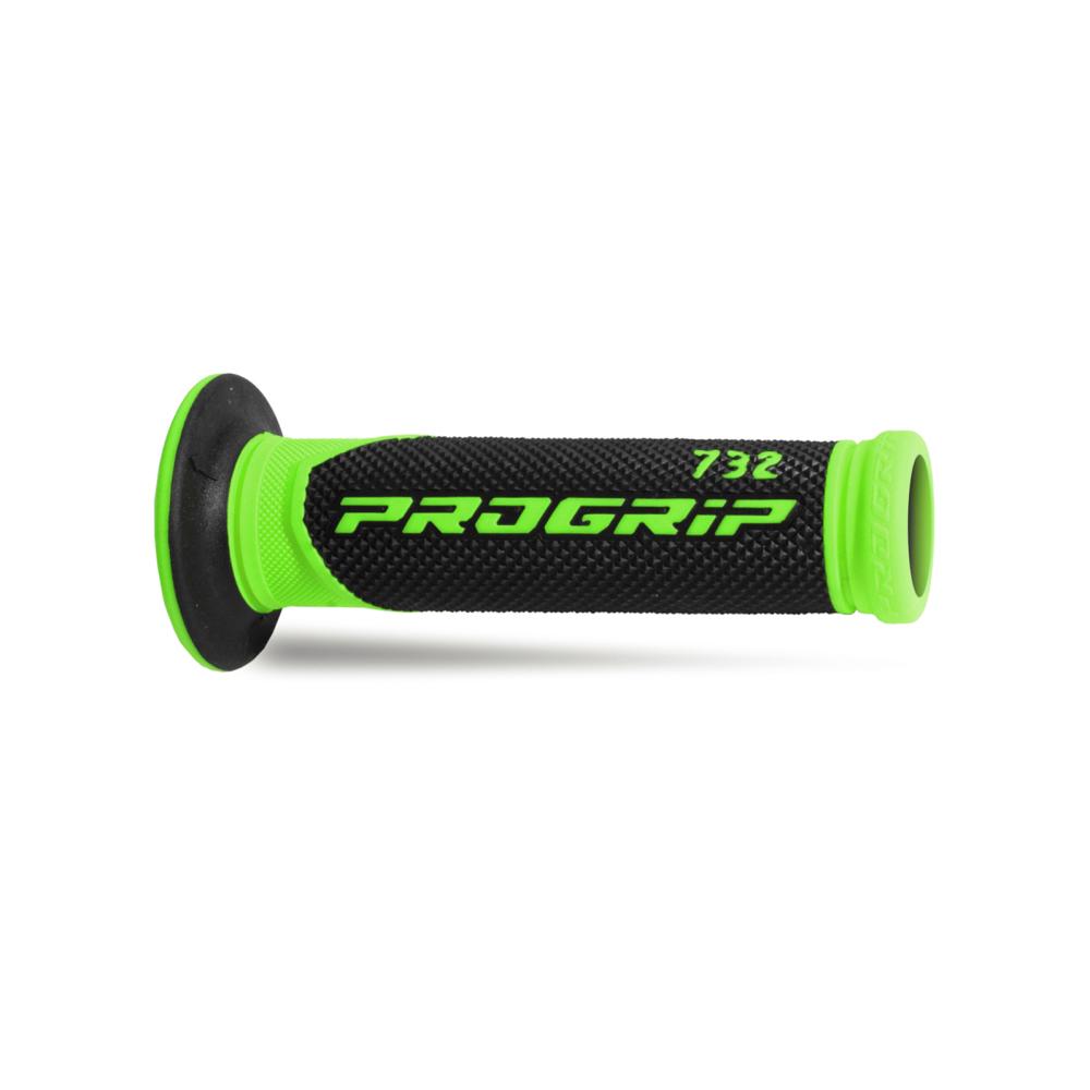 Manopole ProGrip 732 Nero Verde Fluo