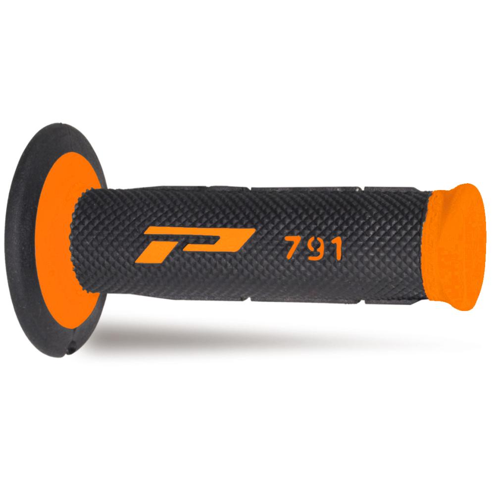 Manopole Pro Grip 791 Nero Arancione Fluo