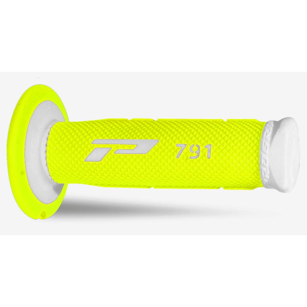 Manopole Pro Grip 791 Giallo Fluo Bianco