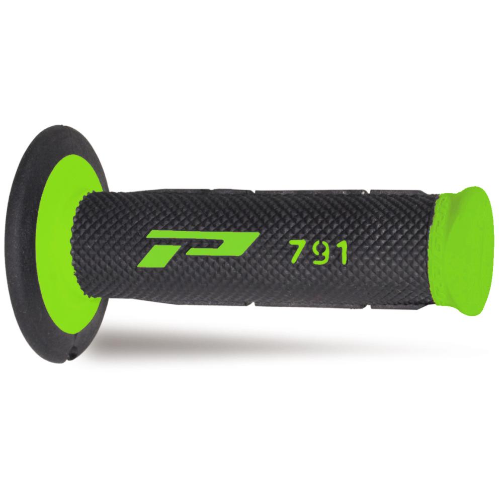Manopole Pro Grip 791 Nero Verde Fluo