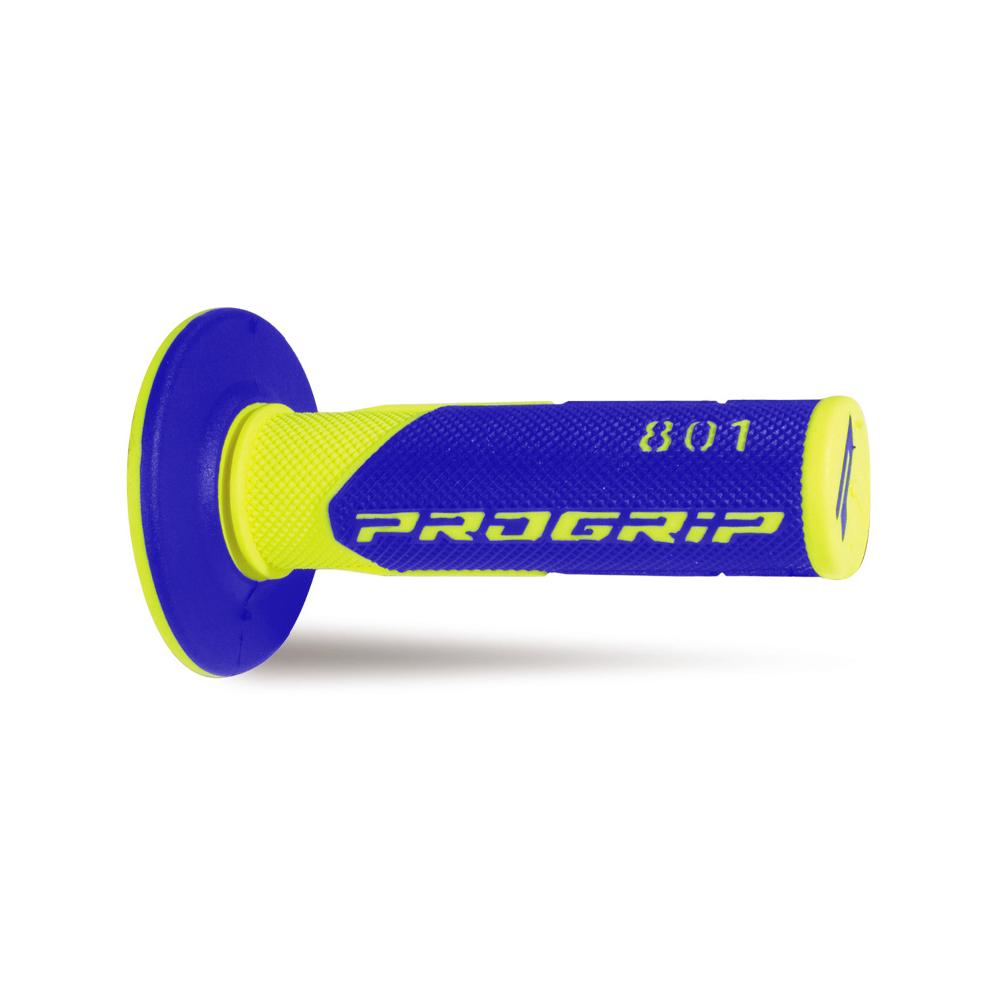 Manopole Pro Grip 801 Blu Giallo Fluo