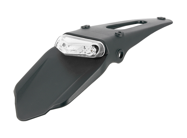 Portatarga e Fanale Posteriore Led Trasparente